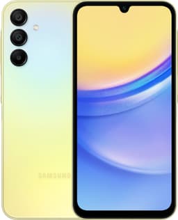 Samsung Galaxy A15 5G smarttelefon 4/128GB (gul)