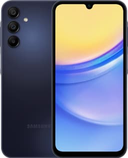 Samsung Galaxy A15 5G smarttelefon 4/128GB (sort)