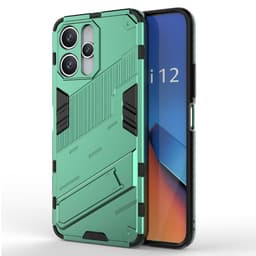 SKALO Xiaomi Redmi 12 4G/5G Hybrid BIBERCAS Cover - Grøn