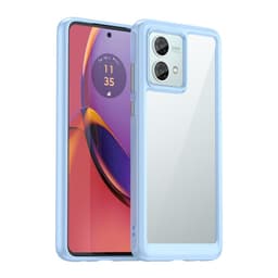 SKALO Motorola Moto G84 5G Väri Puskurin Suojakuori - Sininen
