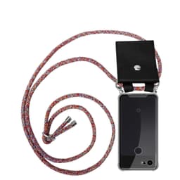 Google PIXEL 3A XL Suojakuori Kotelo (Punainen)