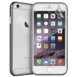 Puro iPhone 6 Soft touch Bumper-deksel (sort)