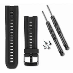 Garmin Black Silicone Watch Band, Kellonrannekkeet