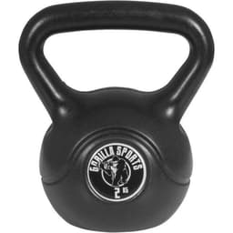 Gorilla Sports Kettlebell GS svart 2 kg