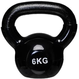 Budo-Nord Kettlebell vinyl svart 6 kg