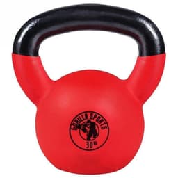 Gorilla Sports Kettlebell GS Vinyl, Kettlebells 30 kg