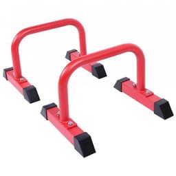 Gorilla Sports Parallettes Push Up Bars - Low