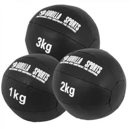 Gorilla Sports Wallballpaket PRO 6 kg