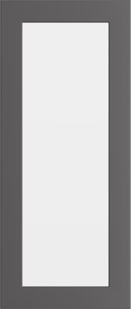 Epoq Trend Eco glasskapdør til kjøkken 30x70cm (grafitt)