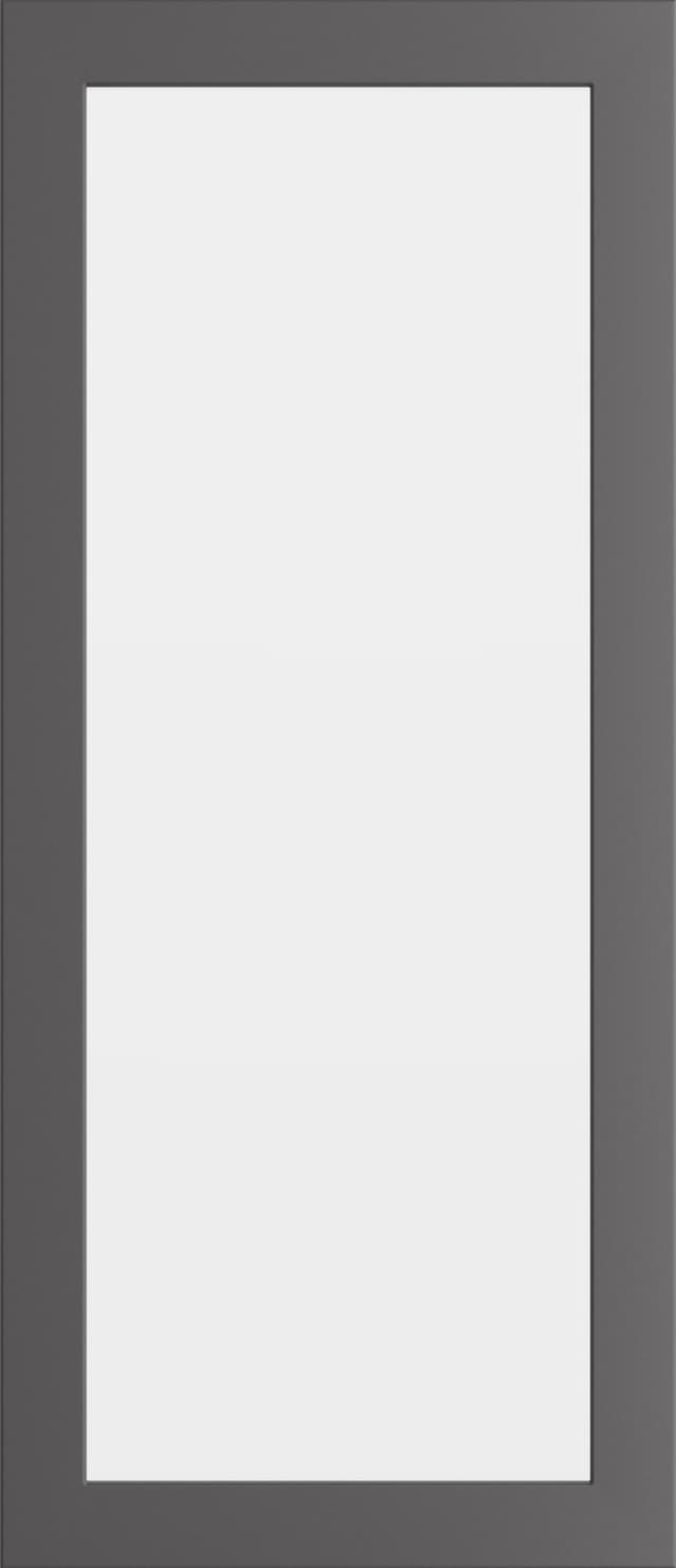 Epoq Trend Eco glasskapdør til kjøkken 40x92cm (grafitt)