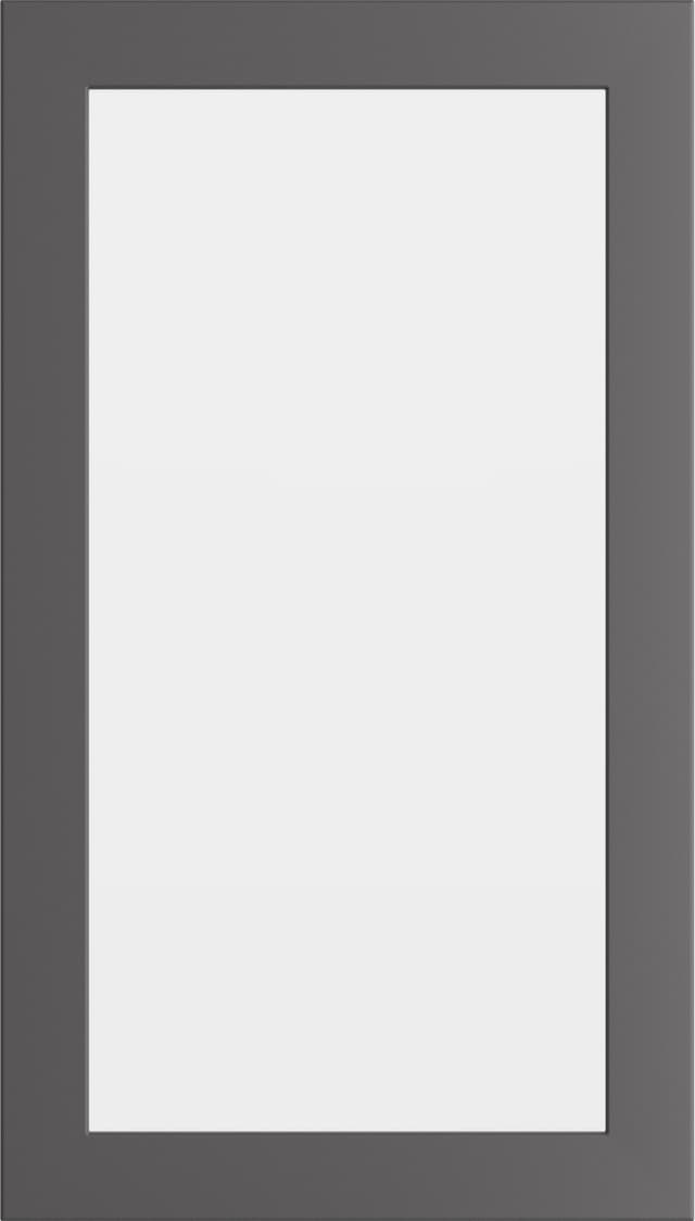 Epoq Trend Eco glasskapdør til kjøkken 40x70cm (grafitt)