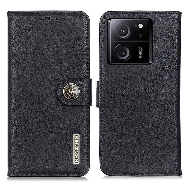 KHAZNEH Xiaomi 13T / 13T Pro Plånboksfodral - Svart