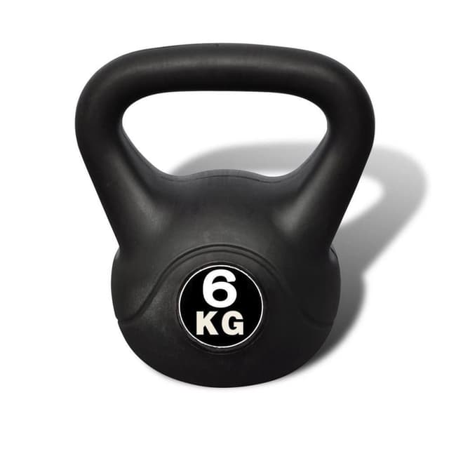 vidaXL Kettlebell Plast, Kettlebells 6 kg