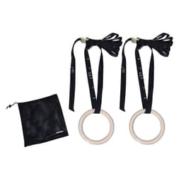 Tunturi Fitness Gym Rings Wood 23 cm, Gymnastikringe