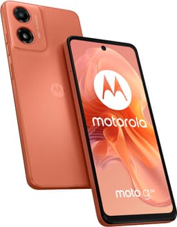 Motorola G04 smarttelefon 4/64GB (oransje)