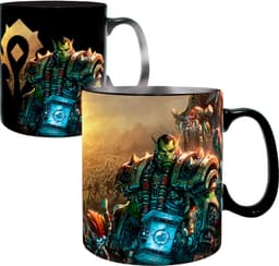 Play World of Warcraft Azeroth färgändrande mugg