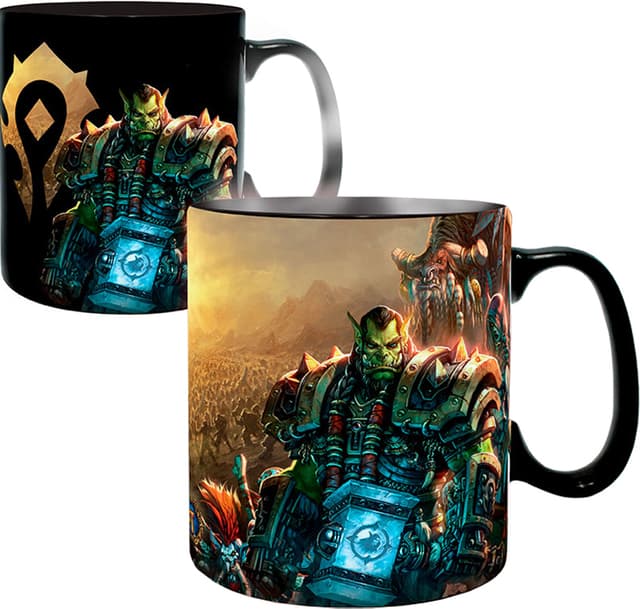 Play World of Warcraft Azeroth färgändrande mugg