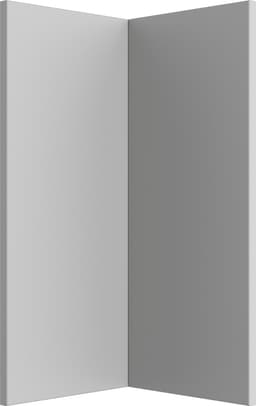 Epoq Trend Eco hjørnesokkeldør til kjøkken (Light Grey)