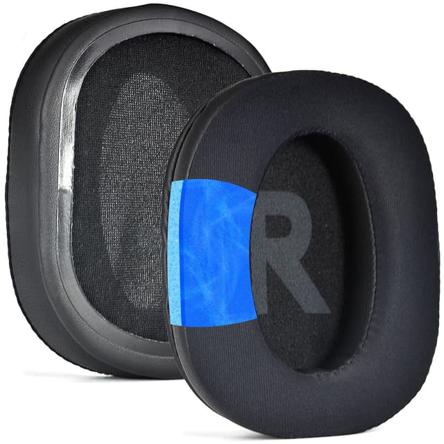 Erstatning av øreputer for Logitech G Pro/G Pro X Sort