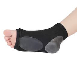 Ett par Gel fuktgivande strumpor Musta