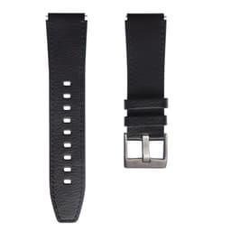 Klokkebånd i PU-skinn for Huawei Watch GT4 45 mm 22 mm/Watch Pro/GT2 Pro Sort