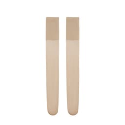 Höga lårstrumpor 1 par Beige