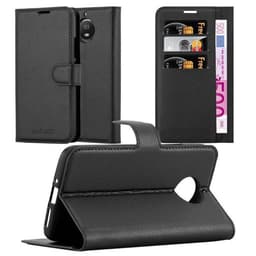 Motorola MOTO G5S lommebokdeksel etui (svart)