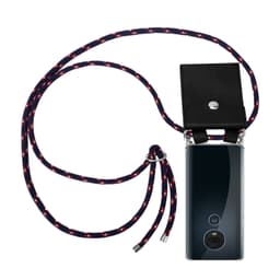 Motorola MOTO G7 / G7 PLUS Deksel med Halskjede (blå)