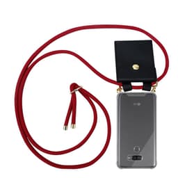 LG K50 Skal Fodral Kedja (Röd)
