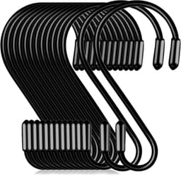 S-koukut keittiövälineille 12 kpl Black