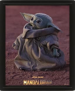 STAR WARS: THE MANDALORIAN (GROGU) 3D lenticulær plakat