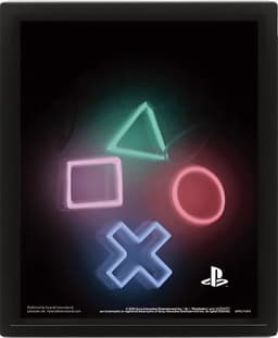 Playstation (Play) 3D linsformad affisch