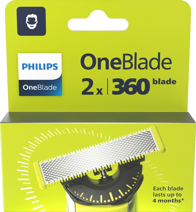 OneBlade 360 ersättningsblad QP420/50 2-pack