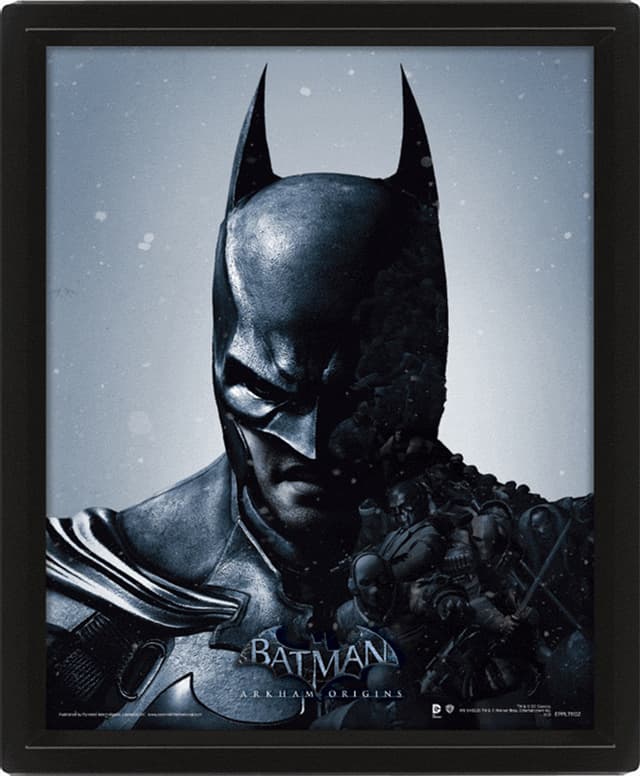 Batman Arkham 3D linssimäinen juliste
