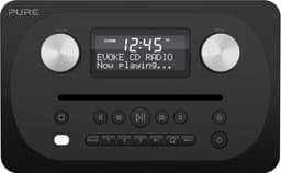 Pure Evoke C-D4 digitalradio (svart)