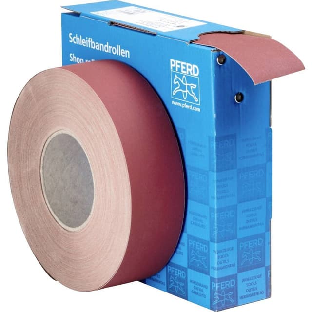 PFERD SBR 50 A 400 45016240 Slippappersrulle Kornighet
