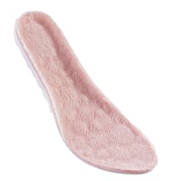 Talven lämpimät pohjalliset, hajua estävät ja kosteutta siirtävät 1 pari vaaleanpunaista XL