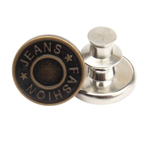 Jeansknapper 10-pakning model 1