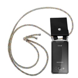 Samsung Galaxy J3 2016 Skal Fodral Kedja (Gul)