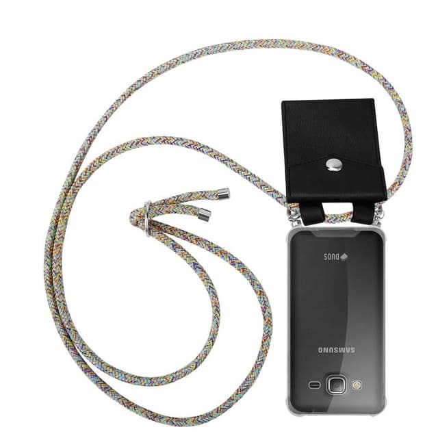 Samsung Galaxy J3 2016 Skal Fodral Kedja (Gul)