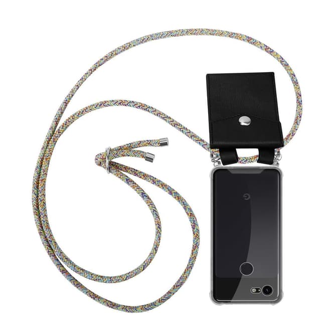 Google PIXEL 3A XL Skal Fodral Kedja (Gul)