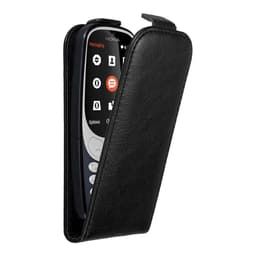 Nokia 3310 2G Pungetui Flip Cover (Sort)