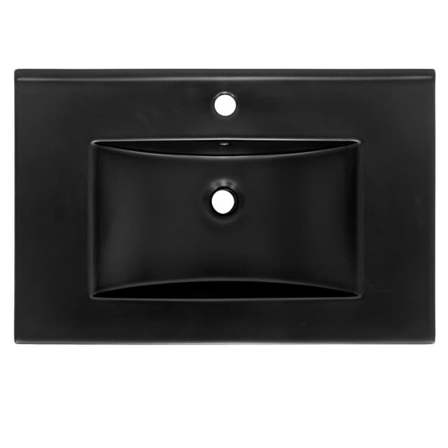 ECD Germany tvättställ 710 x 465 x 175 mm keramik vit