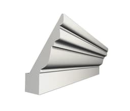 Epoq Topplist 220 cm fasettslipt (Offwhite)