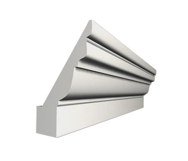 Epoq Topplist 220 cm fasettslipt (Offwhite)
