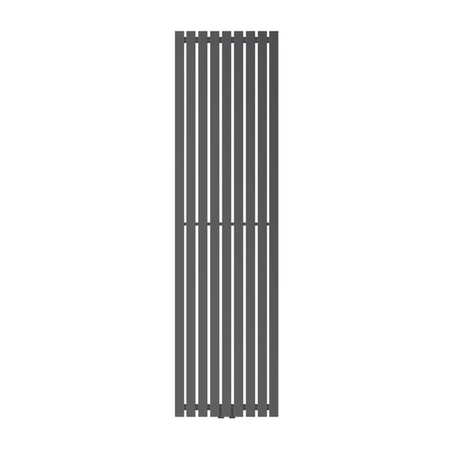 Stella design radiator panel radiator radiator 48x180cm antracit