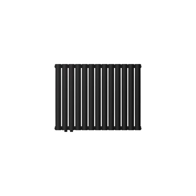 LuxeBath panelradiator med dubbla lager, 780x600 mm, stål, matt svart ...