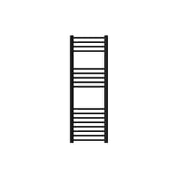 Badrumsradiator Sahara sidoanslutning, svart 40x120cm