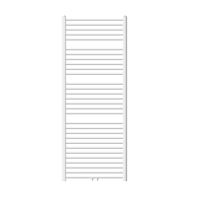 ECD Germany badrumsradiator - 750 x 1800 mm - vit, central anslutning