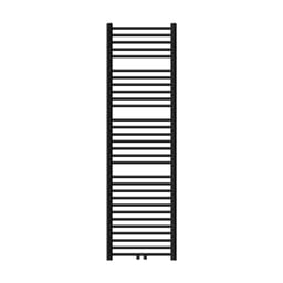 Badrumsradiator Sahara Center-anslutning, svart 50x180cm